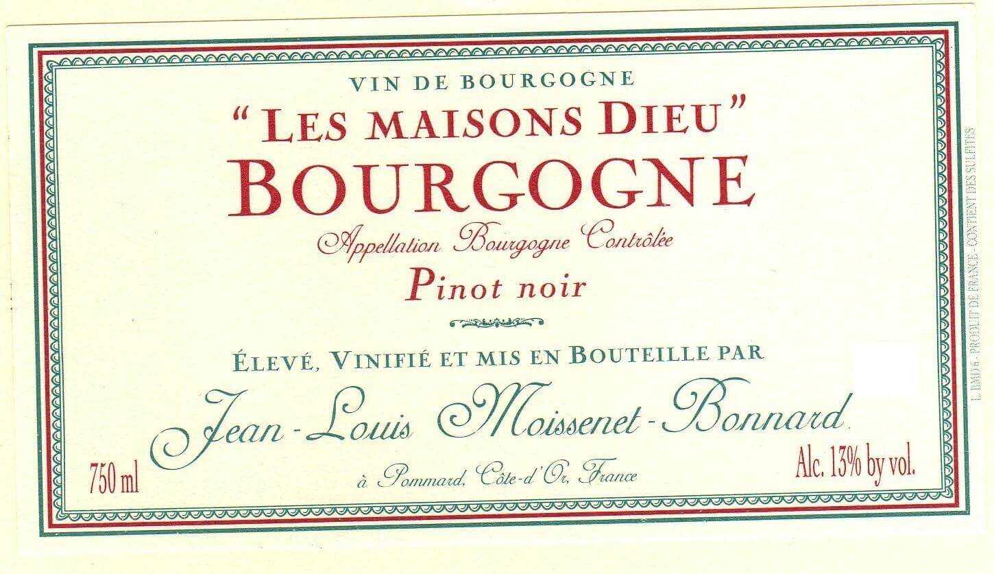 Moissenet-Bonnard Cuvee de l'Oncle Paul Bourgogne Rouge – De