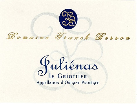 Julienas Besson Le Griottier front