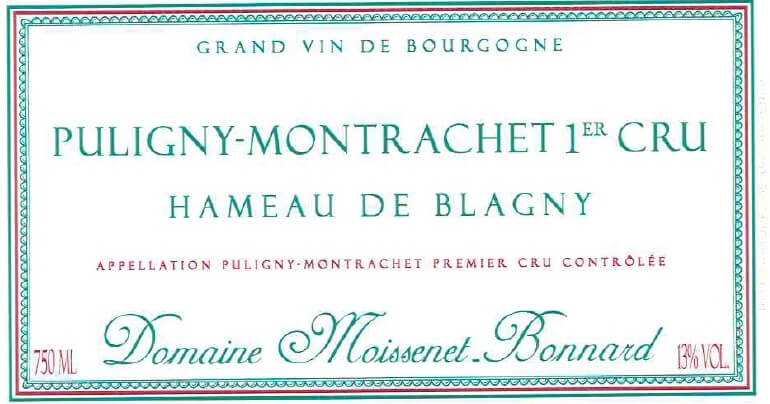 JLMB Puligny Montrachet front