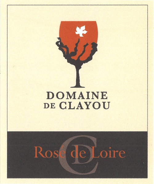Dom Clayou Rose de Loire front