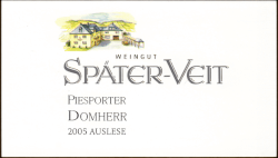 Domherr Auslese front