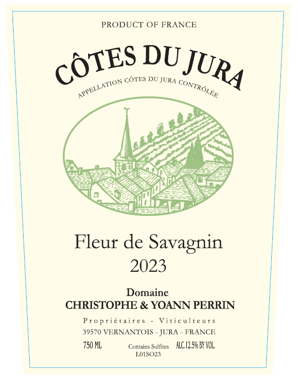 Perrin Fleur de Savagnin Front