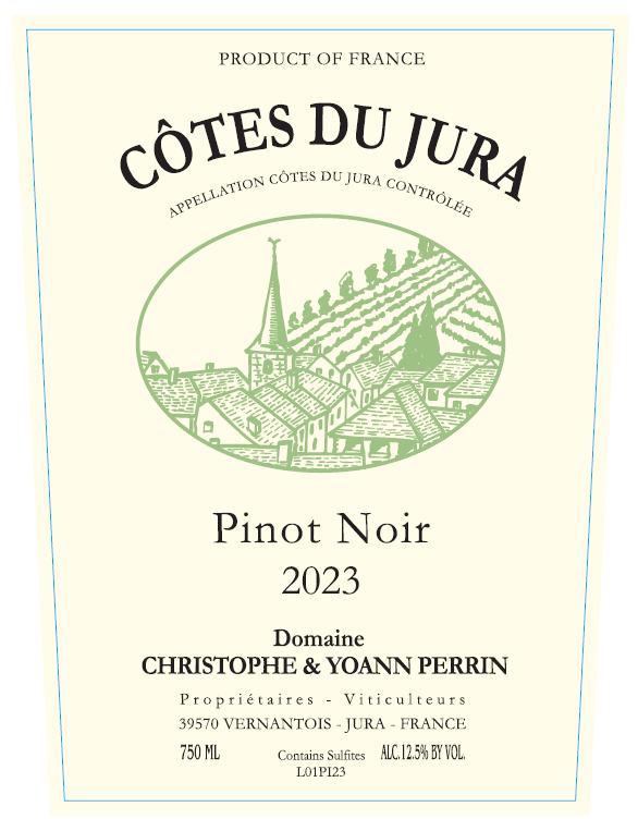 Perrin Pinot Noir Front