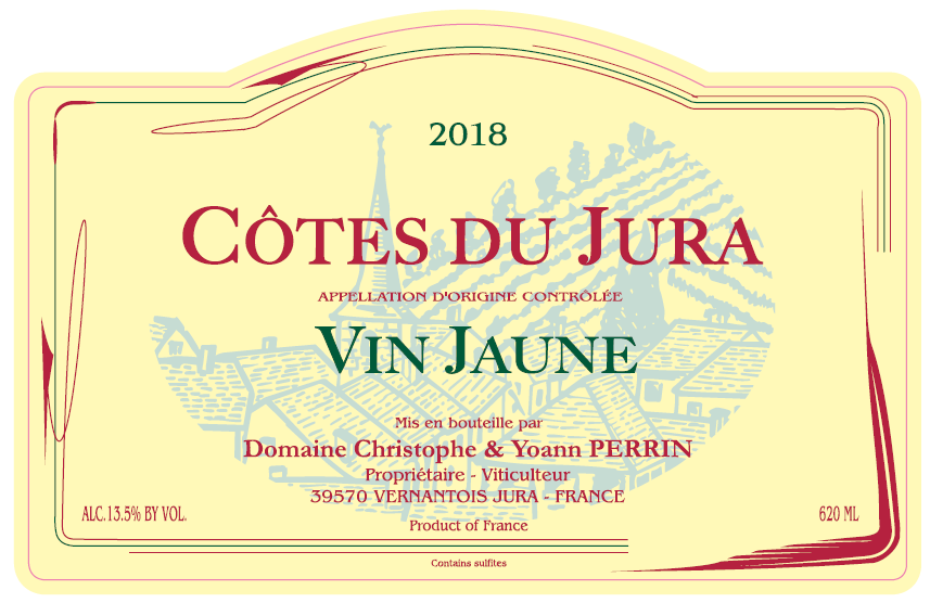Perrin Vin Jaune Front